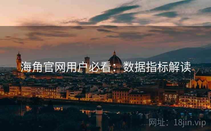 海角官网用户必看：数据指标解读