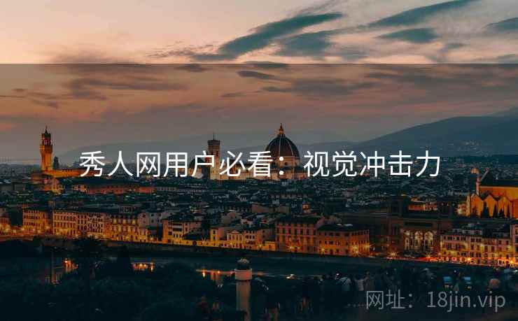 秀人网用户必看：视觉冲击力
